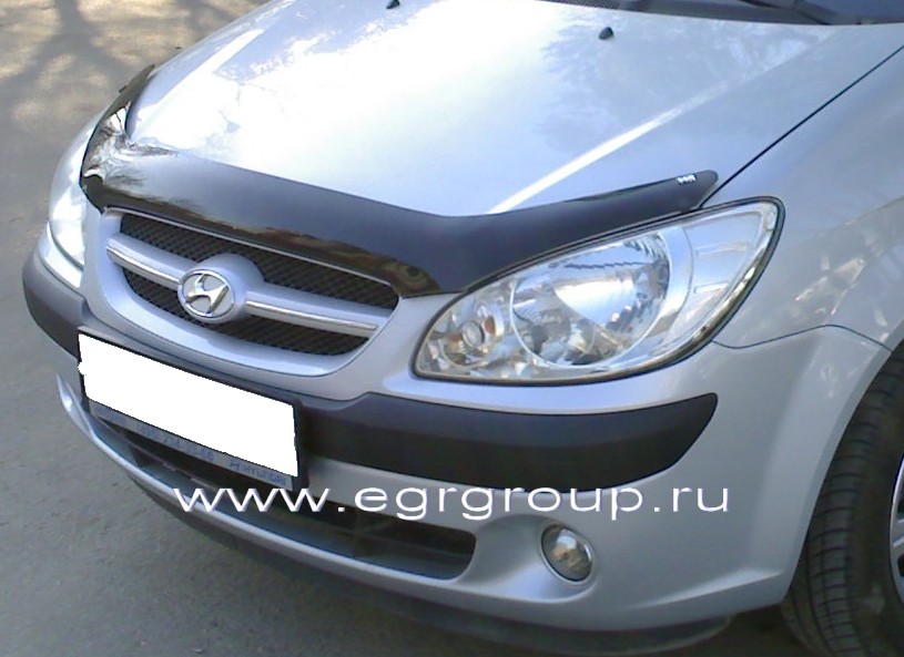 дефлектор капота hyundai getz