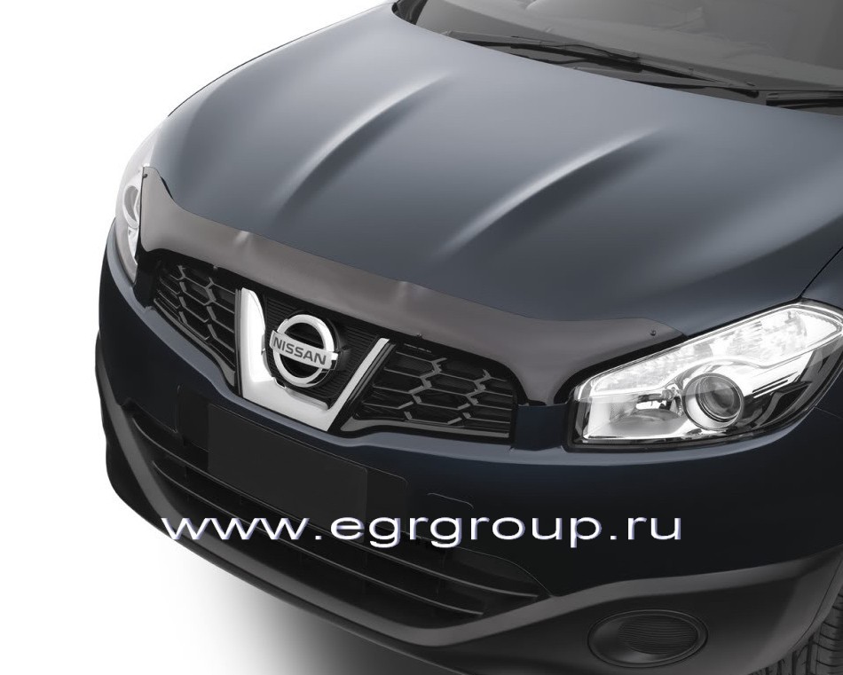 Мухобойка на капот ниссан. Дефлектор капота Nissan Qashqai j10. Qashqai j10 дефлектор капота. Дефлектор капота Ниссан Кашкай j10. Дефлектор капота Nissan Qashqai 2010-2013.