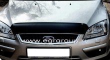 Дефлектор капота Ford Focus 2005-2007 короткий, темный, EGR Австралия