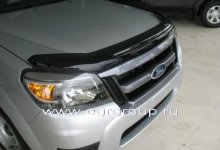 Дефлектор капота Ford Ranger 2010-2011 темный, EGR Австралия