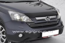 Дефлектор капота Honda CR-V 2007-2010 короткий, темный, EGR Австралия