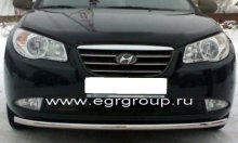 Дефлектор капота Hyundai Elantra 2006-2010 темный, EGR Австралия