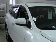 Дефлекторы боковых окон Mazda CX-9 2007-2016 темные, 4 части, SIM Россия