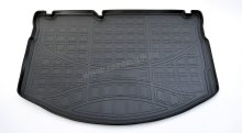 Коврик в багажник Citroen C3 2010-2016 полиуретановый, черный, Norplast