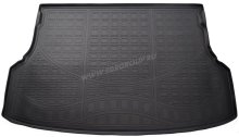 Коврик в багажник Geely Emgrand X7 2013- полиуретановый, черный, Norplast