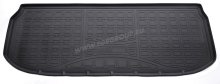 Коврик в багажник Infiniti JX 2012- / QX60 2013- разложенный 3 ряд полиуретановый, черный, Norplast