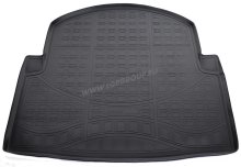 Коврик в багажник Mercedes Е класса Седан Avantgarde 2013-2016 полиуретановый, черный, Norplast
