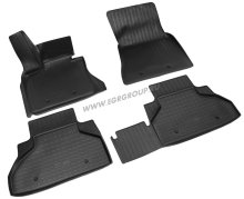 Коврики в салон BMW X6 2014- полиуретановые, черные, Norplast