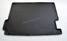 Коврик в багажник BMW X3 2011-2017 полиуретановый, черный, Norplast