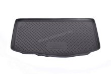 Коврик в багажник Kia Picanto 2011- полиуретановый, черный, Norplast