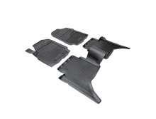 Коврики в салон Ford Ranger 2012- полиуретановые, черные, Norplast