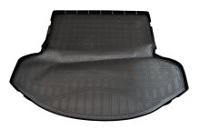 Коврик в багажник Mazda СХ-9 2017- сложенный третий ряд, полиуретановый, черный, Norplast