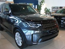 Дефлектор капота Land Rover Discovery 2017- темный, SIM Россия