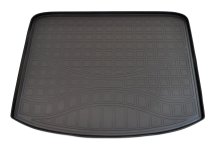 Коврик в багажник на нижнюю полку Honda CR-V 2017- полиуретановый, черный, Norplast