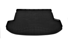 Коврик в багажник Hyundai Santa Fe 2018- 5 мест, полиуретановый, черный, Norplast