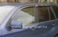 Дефлекторы боковых окон BMW X5 2001-2006 темные, 4 части, EGR Австралия