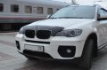 Дефлектор капота BMW X5 2007-2013/Х6 2007- темный, SIM Россия