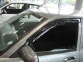 Дефлекторы боковых окон Lada Largus 2012- темные, 2 части, SIM Россия