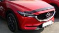 Дефлектор капота Mazda CX-5 2017- темный, SIM Россия
