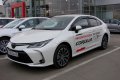 Дефлекторы боковых окон Toyota Corolla 2018- темные, 4 части, SIM Россия