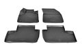 Коврики в салон Peugeot 5008 2017- полиуретановые, черные, Norplast