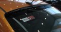 Дефлектор заднего стекла Kia Rio седан 2017- темный, SIM Россия